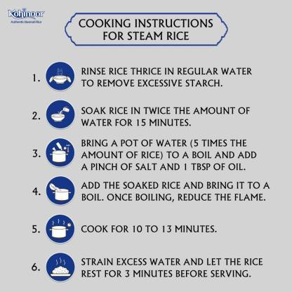 KOHINOOR Charminar Rice (Long Grain) (5 kg) - Image 4