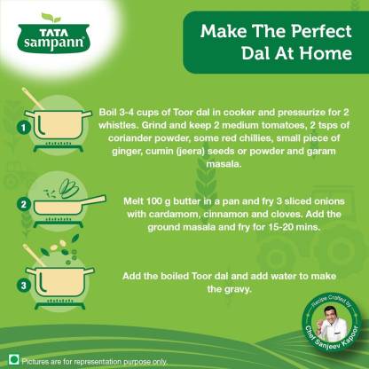 Tata Sampann Toor Dal (1 kg) - Image 7