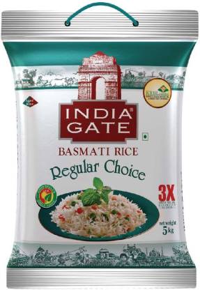 INDIA GATE Regular Choice Basmati Rice (5 kg)