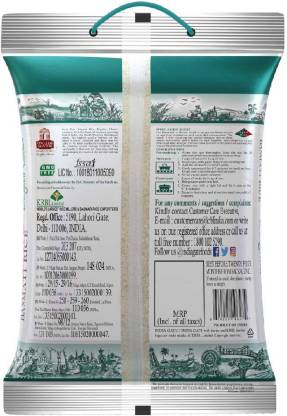 INDIA GATE Regular Choice Basmati Rice (5 kg) - Image 4